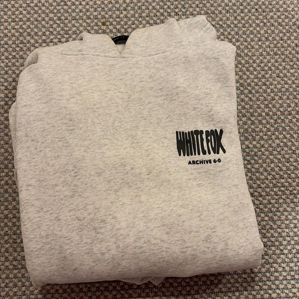 White Fox Boutique Light Gray Hoodie